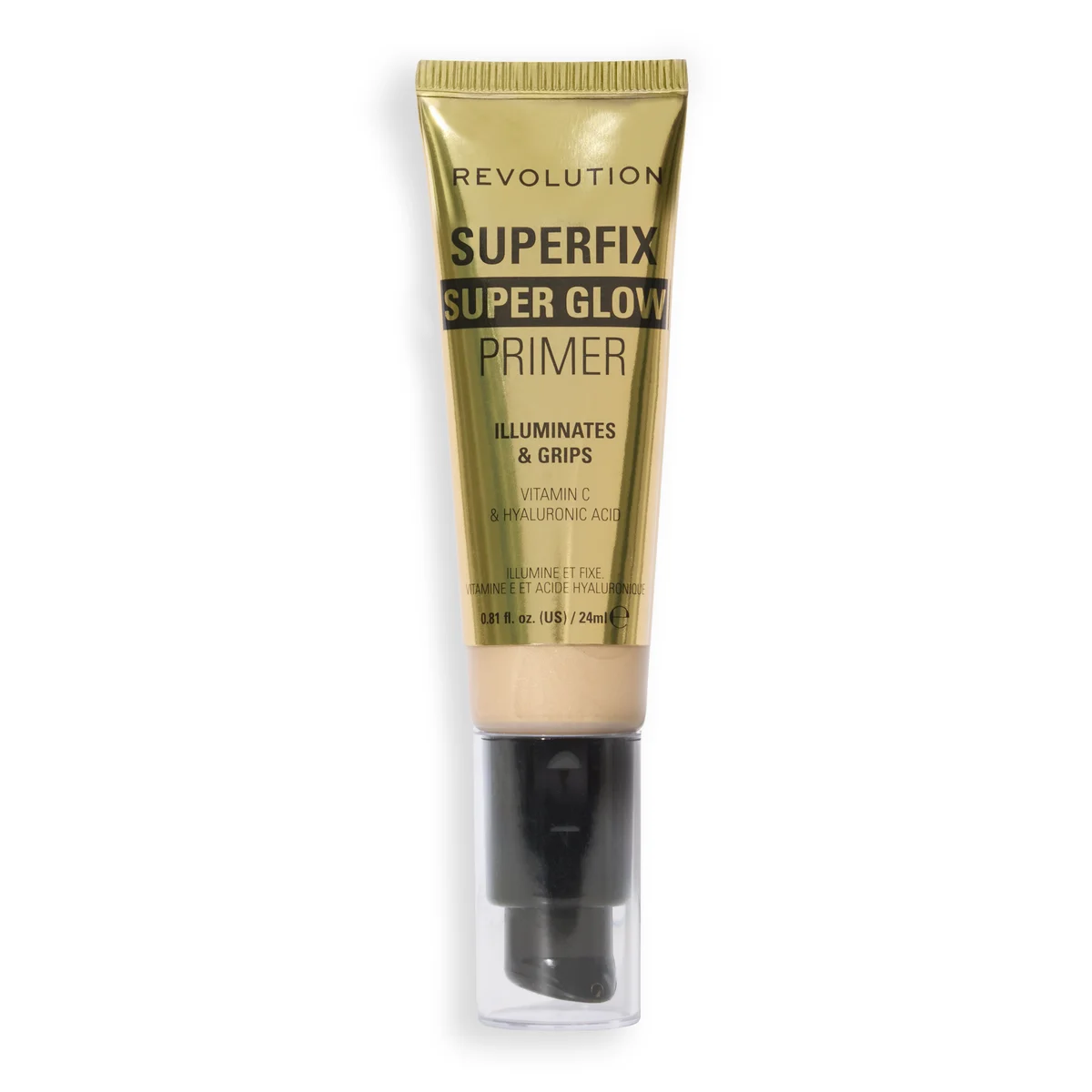 Superfix Grip Super Glow Primer Gold by Revolution Beauty