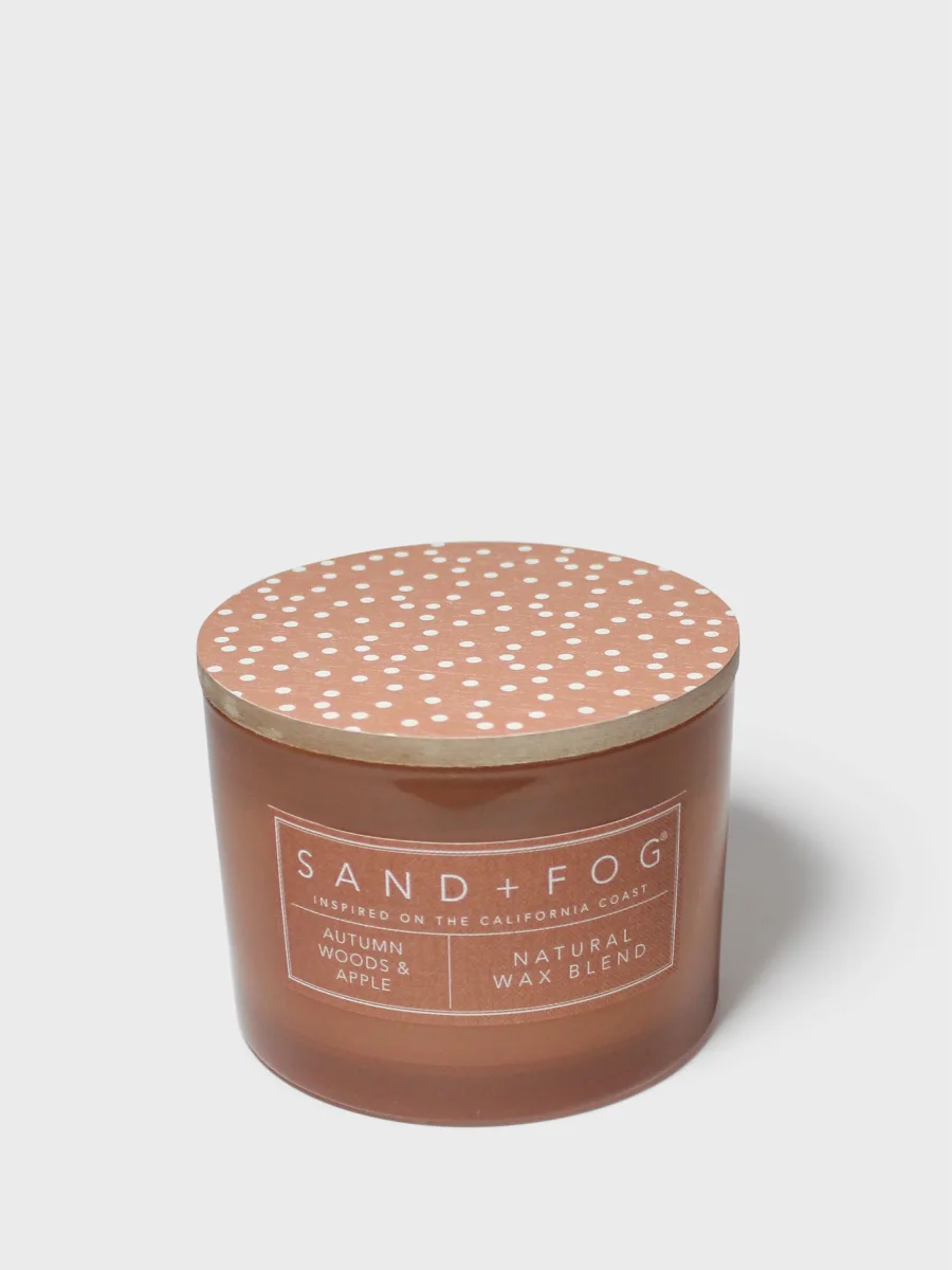 Autumn Woods & Apple Candle by Sand + Fog