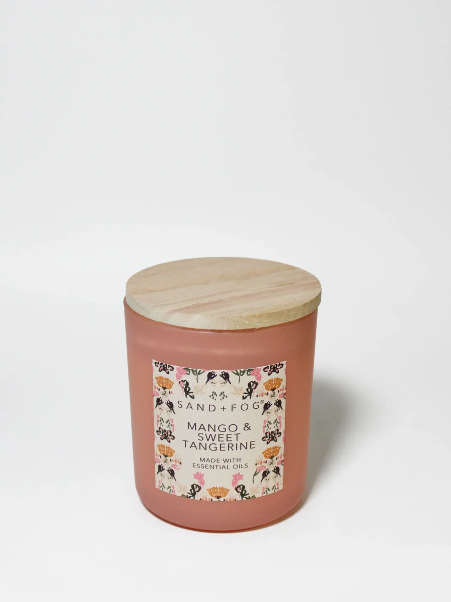 Mango & Sweet Tangerine Candle by Sand + Fog