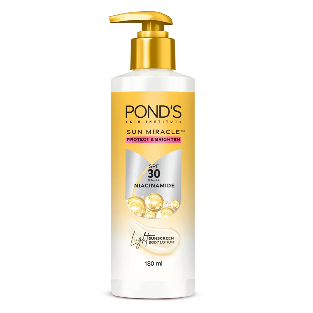 Sun Miracle SPF 30 Light Sunscreen Body Lotion by Ponds