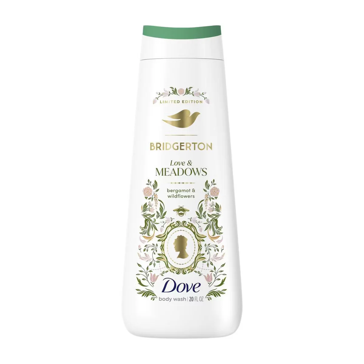 Bridgerton Love & Meadows Body Wash by Dove