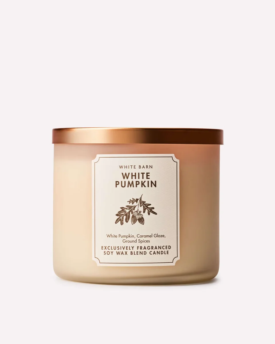 White Pumpkin Candle by Bath & Body Works