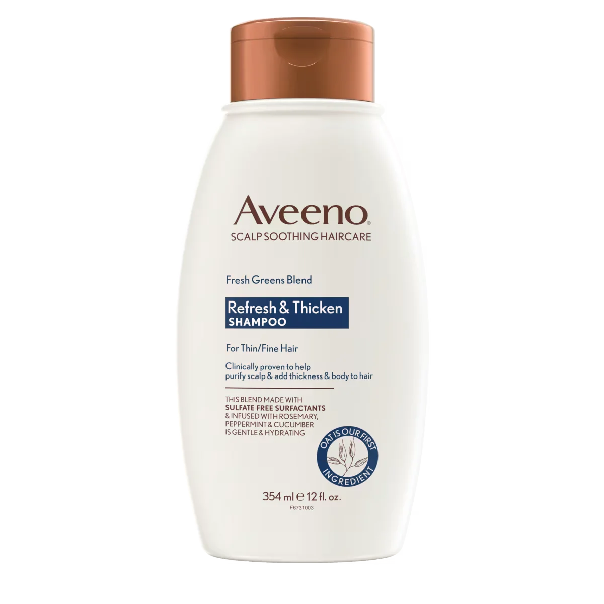 Fresh Greens Blend Refresh and Thicken Shampoo by Aveeno