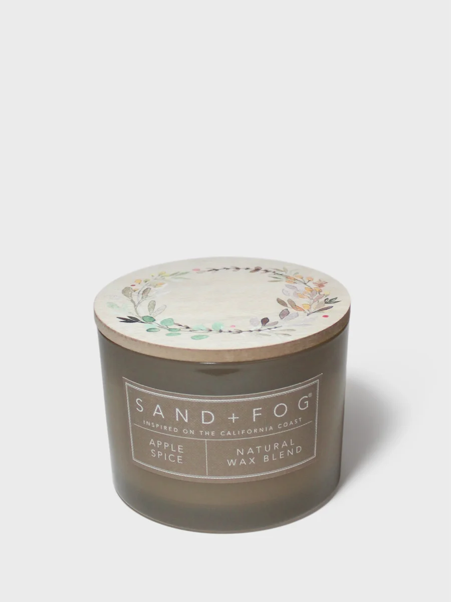 Apple Spice Candle by Sand + Fog