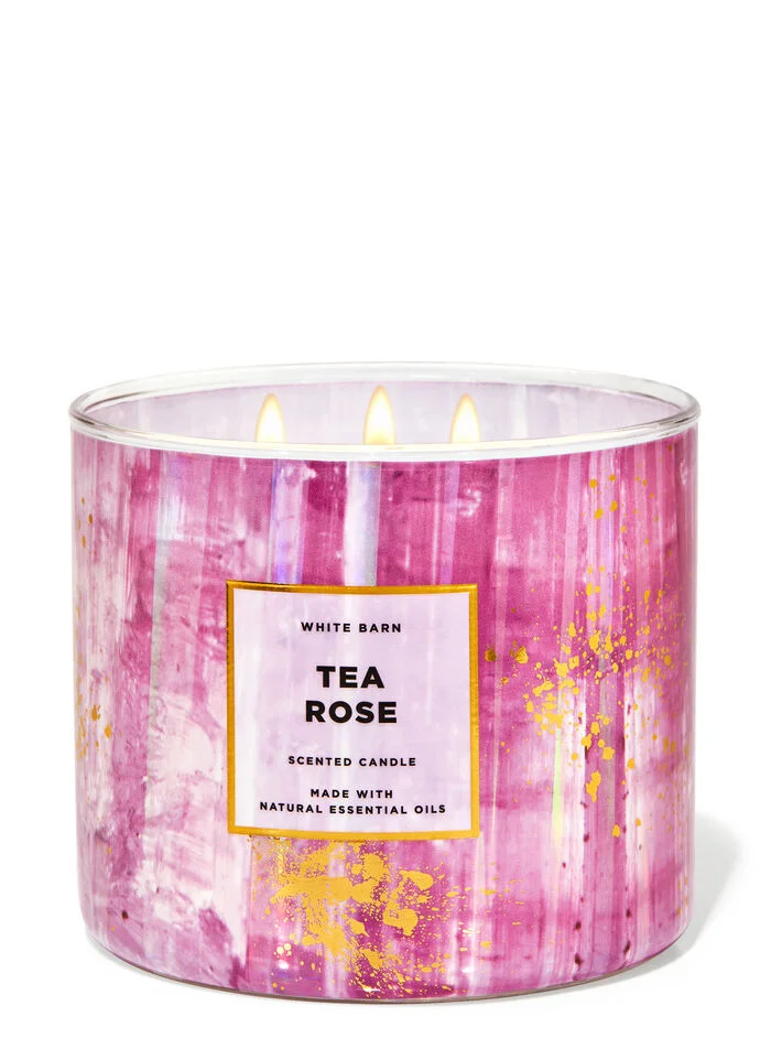 Tea Rose Candle by Bath & Body Works