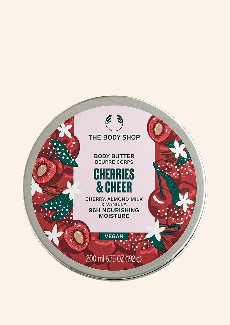 Cherries & Cheer Body Butter by The Body Shop