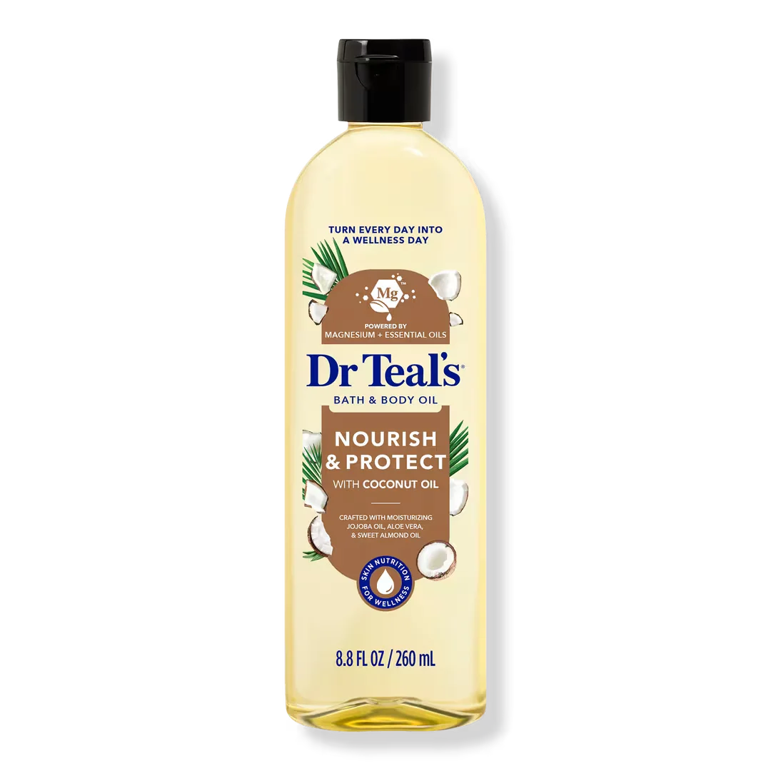 Nourish & Protect Coconut Oil Bath & Body Oil by Dr Teal's