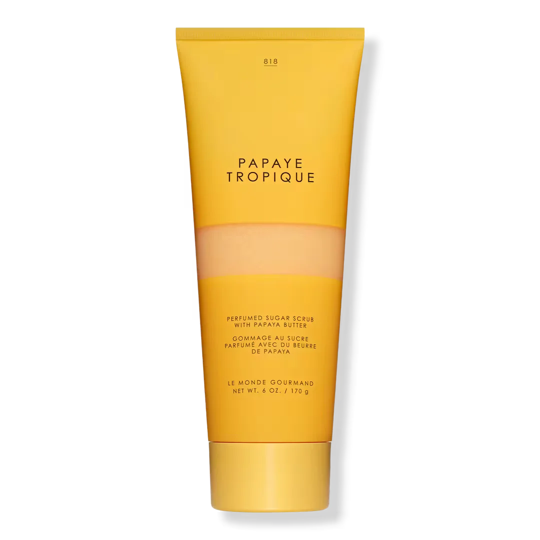 Papaye Tropique Perfumed Sugar Scrub by Le Monde Gourmand