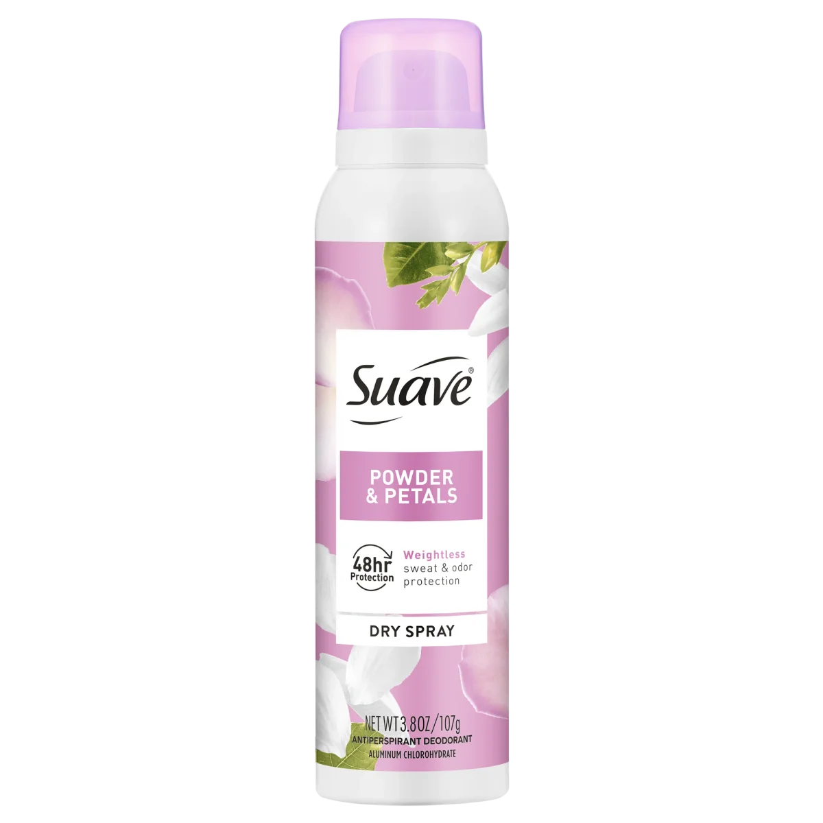 Powder & Petals Dry Spray Antiperspirant Deodorant by Suave