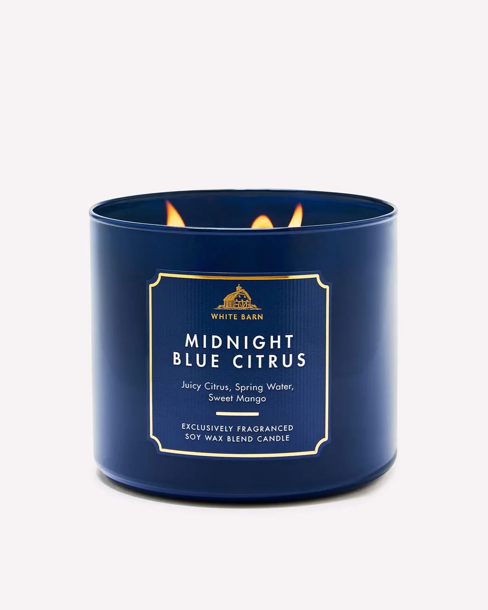 Midnight Blue Citrus Candle by Bath & Body Works