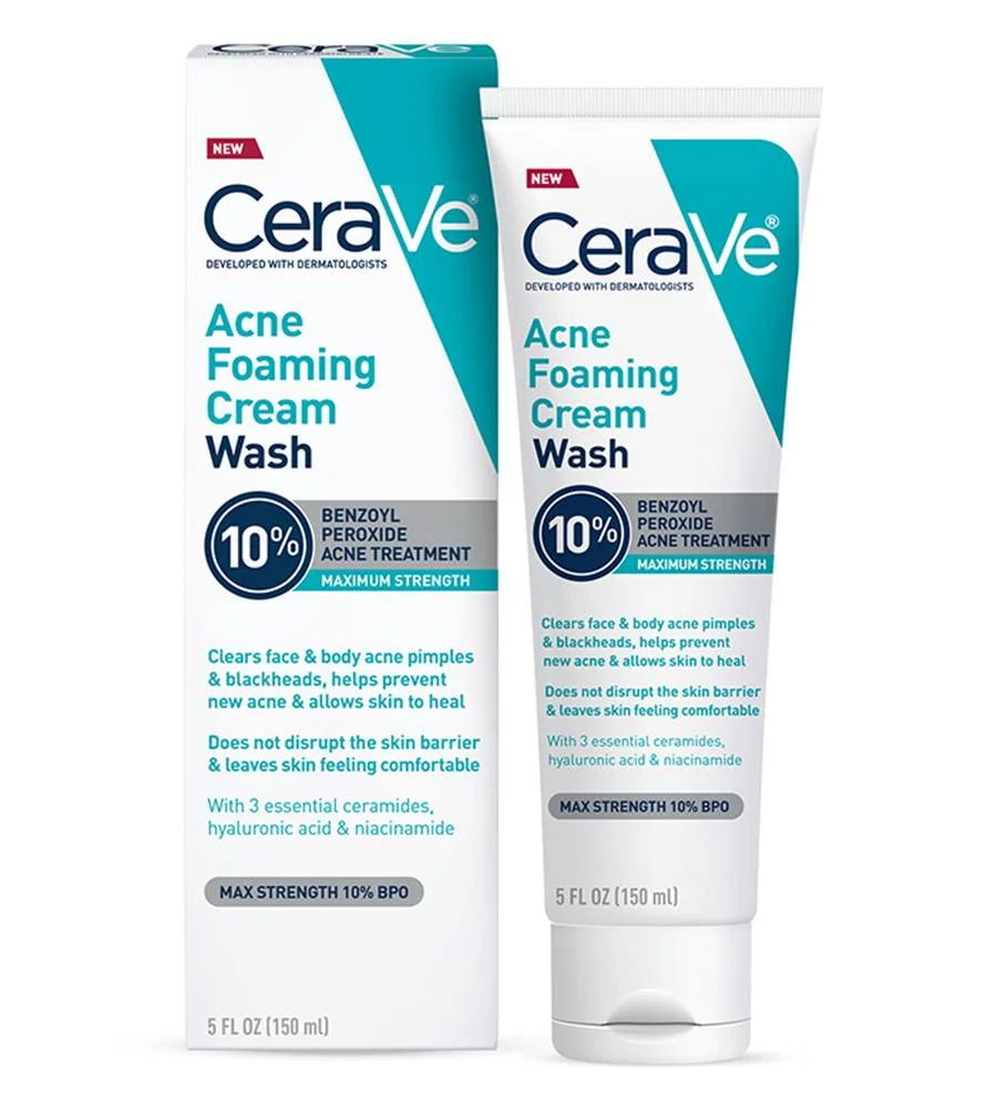 Acne Foaming Cream Wash by CeraVe
