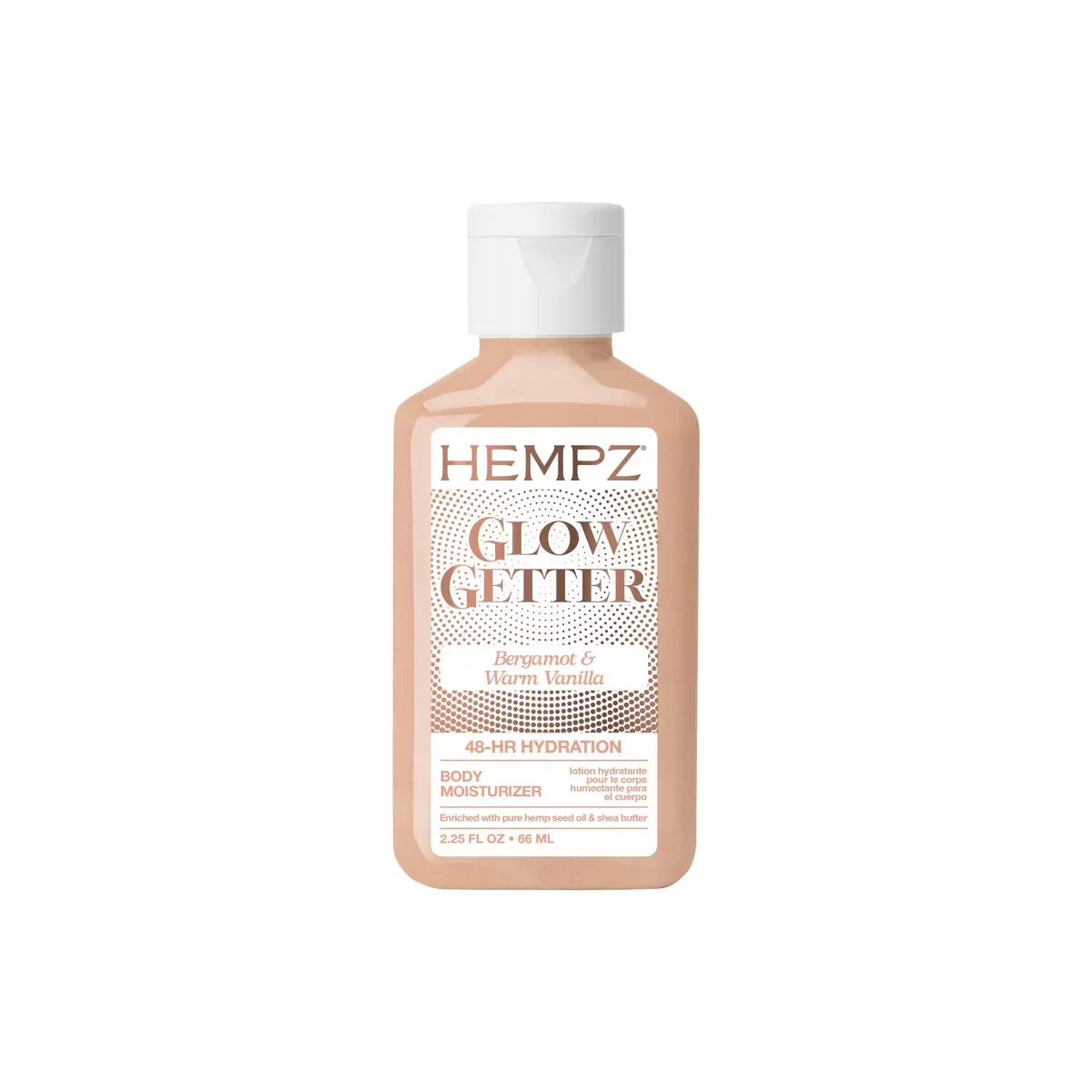 Bergamot / Warm Vanilla Glow Getter Body Moisturizer by Hempz