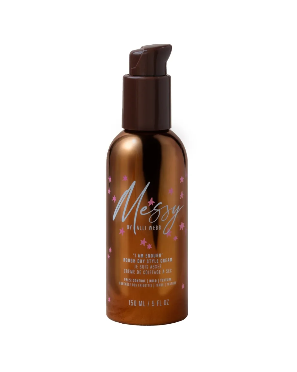 ‘I Am Enough’ Rough Dry Style Cream by Messy by Alli Webb