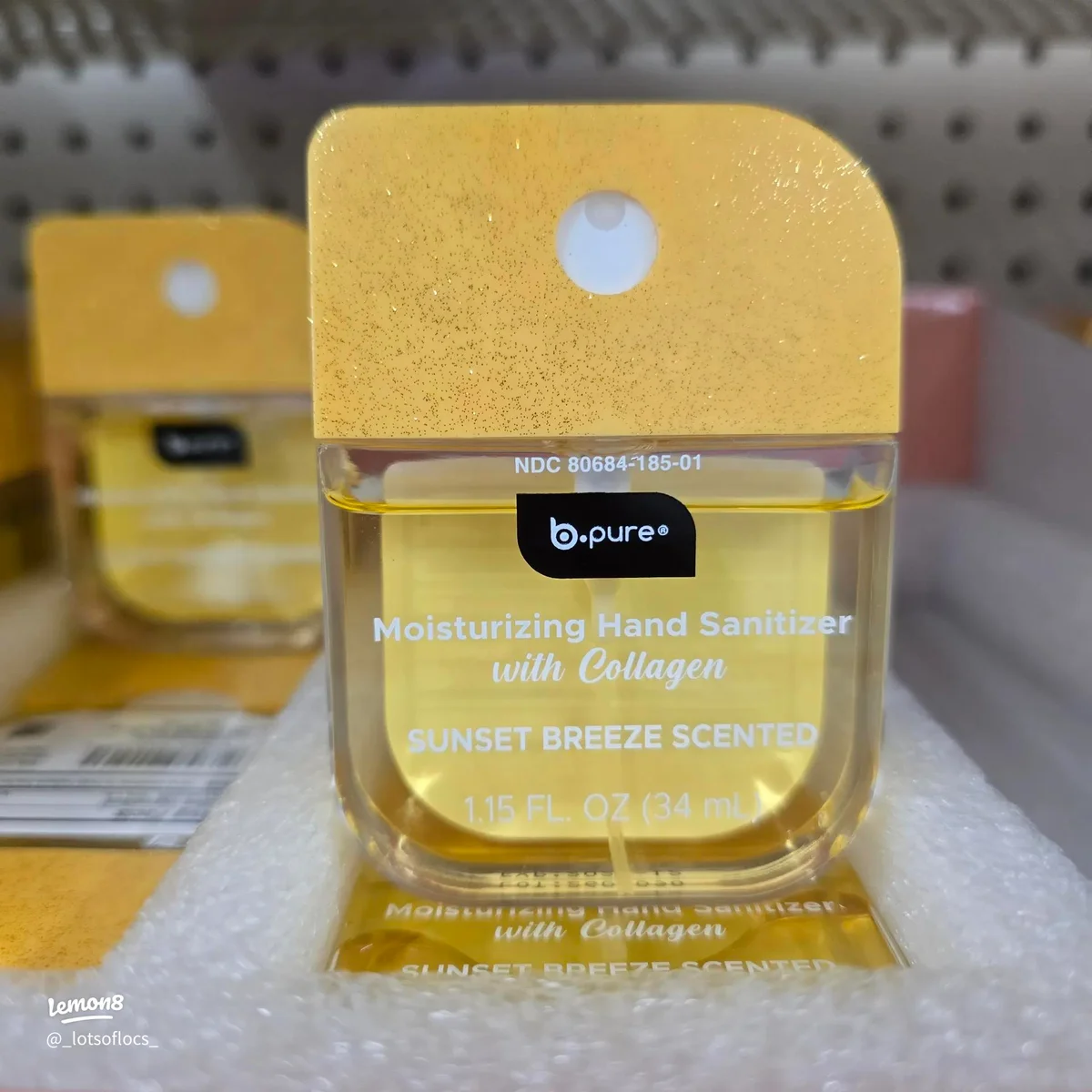 Sunset Breeze Hydrating Hand Sanitizer by b pure