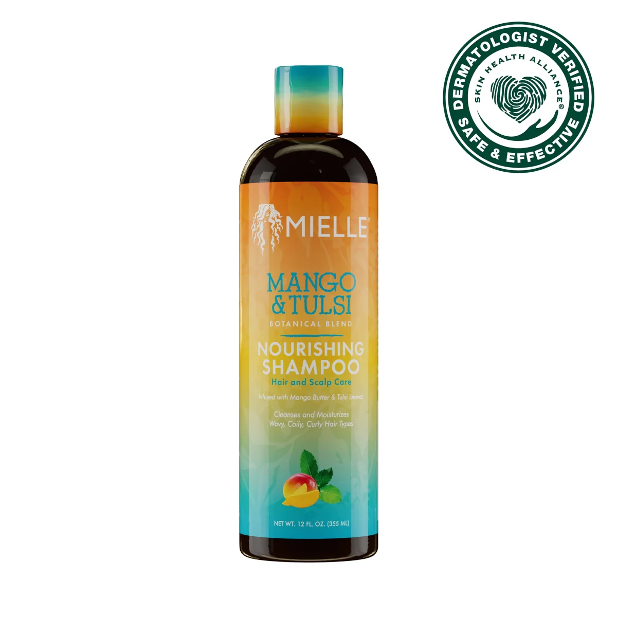 Mango & Tulsi Nourishing Shampoo by Mielle Organics