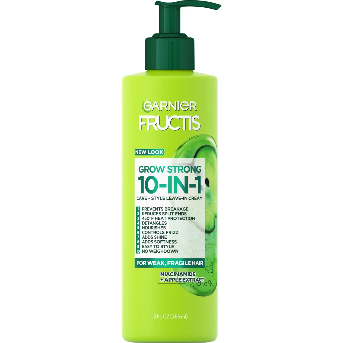Fructis Grow Strong 10-in-1 Care + Style Leave-In Cream by Garnier