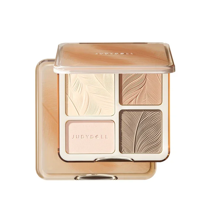 2-In-1 Highlighter Contour Palette by Judydoll
