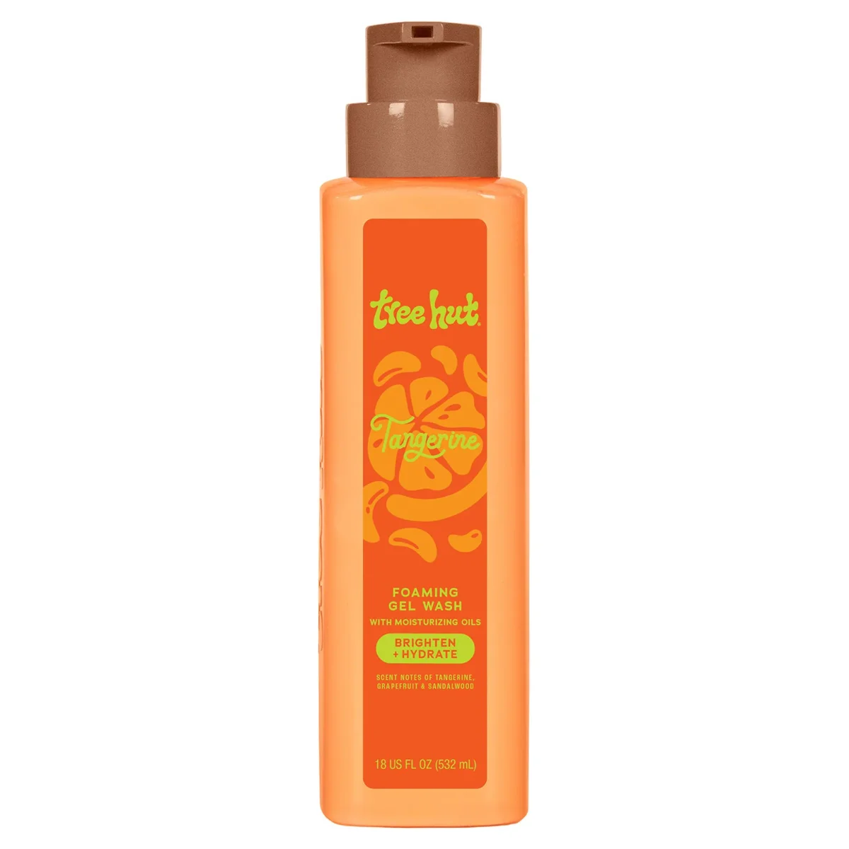 Tangerine Foaming Gel Wash by Tree Hut