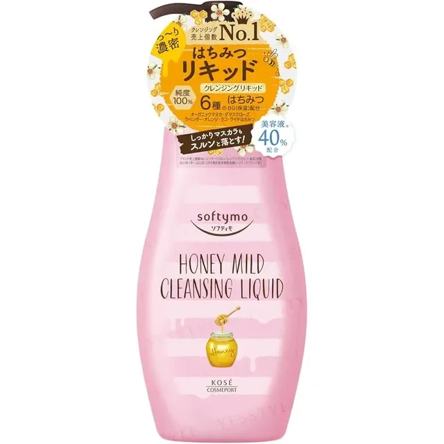 Softymo Honey Mild Cleansing Liquid by Kose