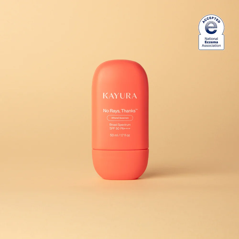 No Rays, Thanks™ Mineral Sunscreen SPF 50 PA++++ by Kayura
