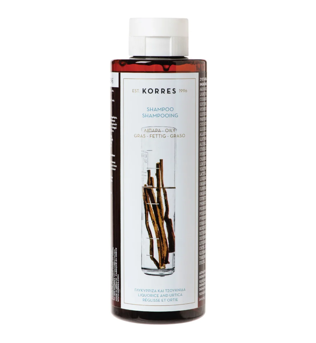 Liquorice + Urtica Shampoo for Oily Hair by Korres