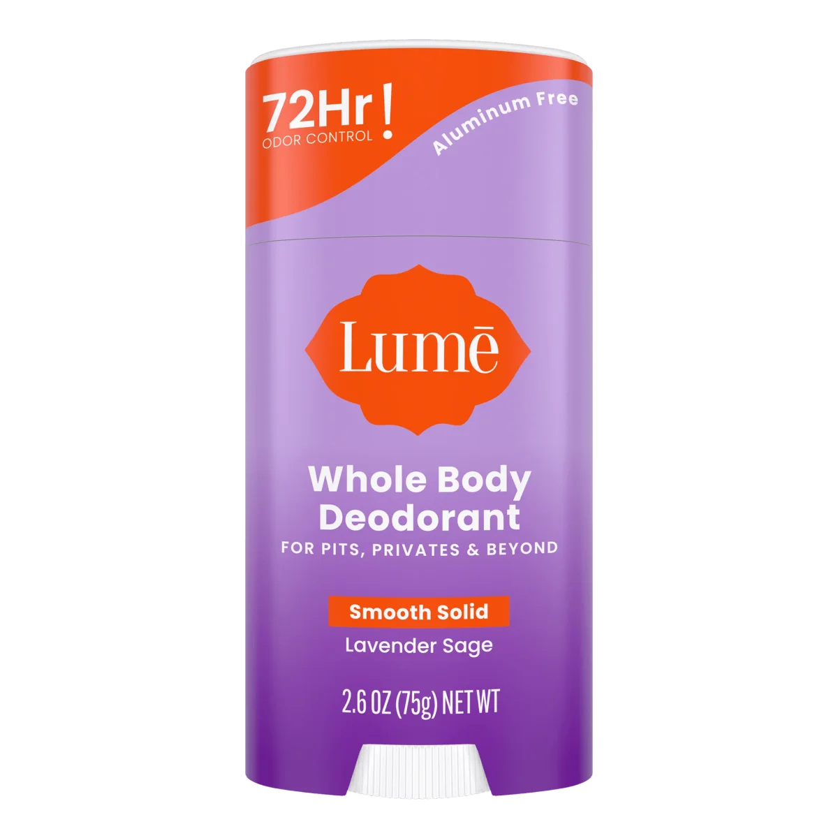 Lavender Sage Whole Body Smooth Solid Deodorant by Lume