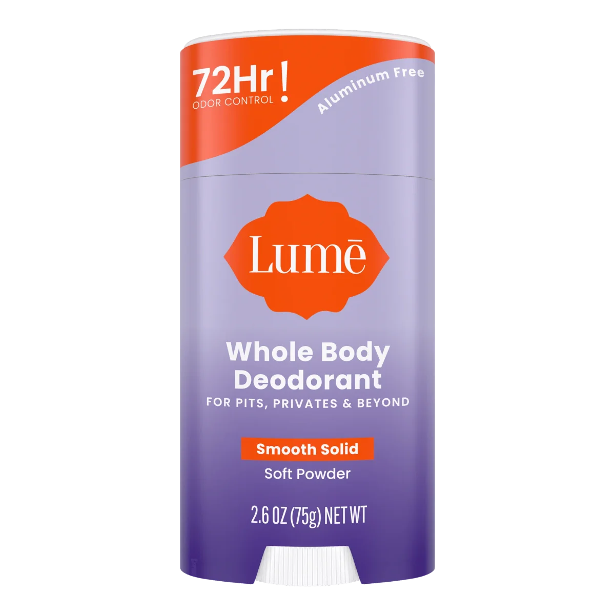 Soft Powder Whole Body Smooth Solid Deodorant by Lume