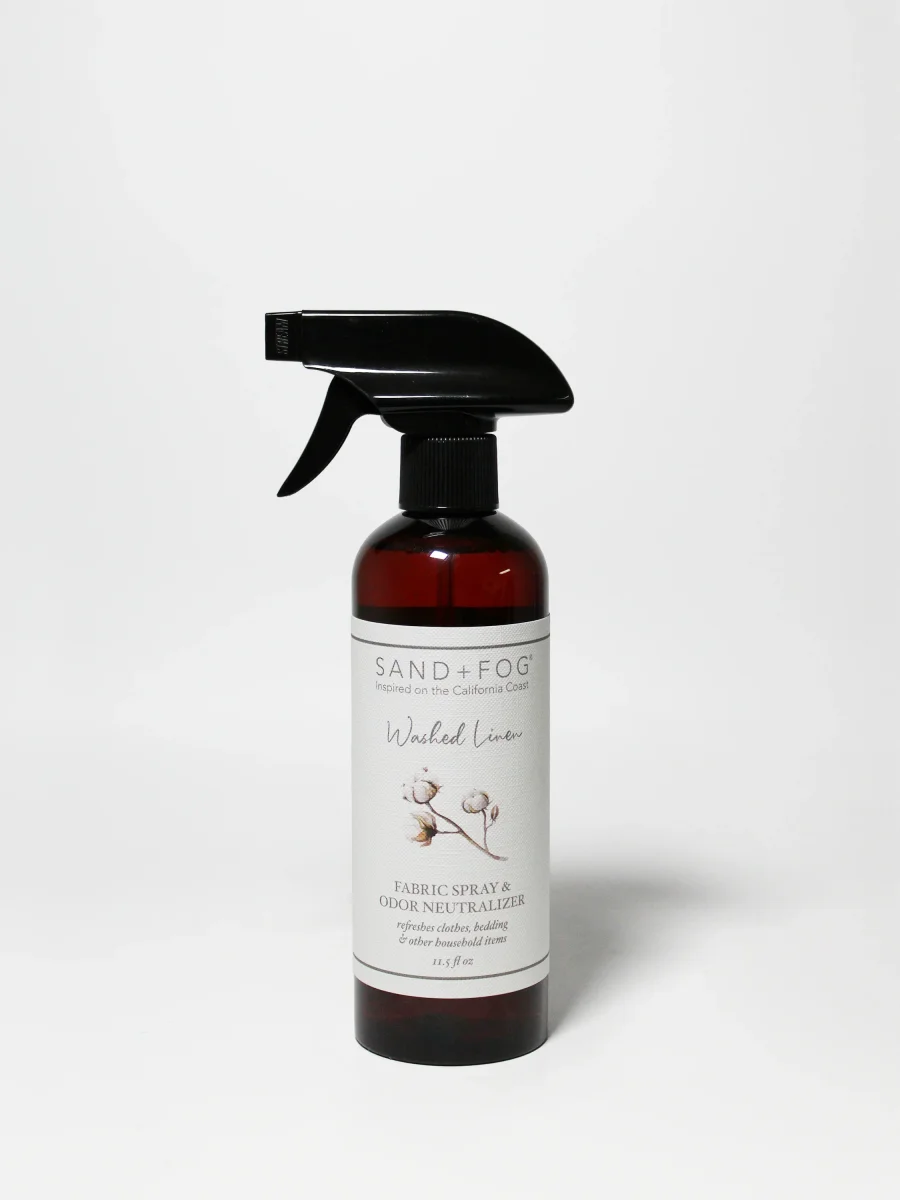 Washed Linen Fabric Spray by Sand + Fog