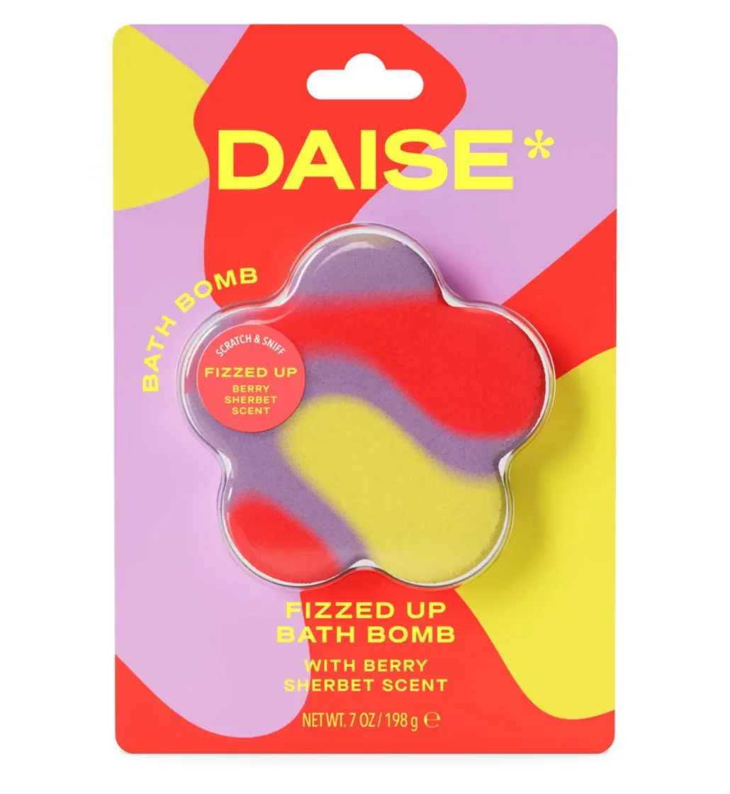 Fizzed Up Berry Sherbet Bath Bomb by DAISE
