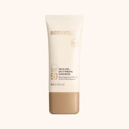 Squalane + Daily Mineral SPF 50 Sunscreen by Biossance