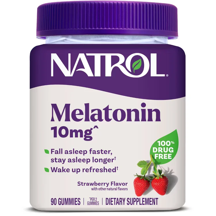 Strawberry Melatonin 10mg Gummies by Natrol