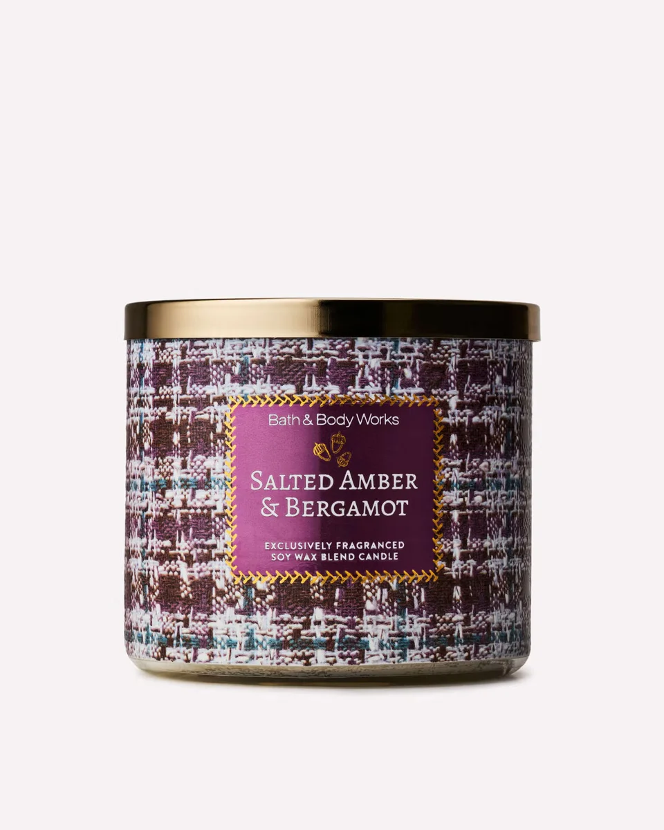 Salted Amber & Bergamot Candle by Bath & Body Works