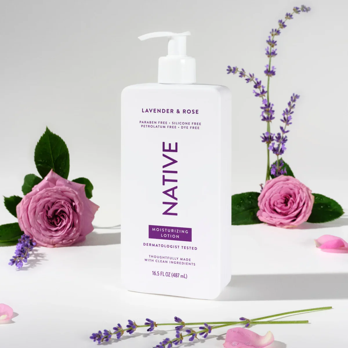 Lavender & Rose Body Lotion by Native