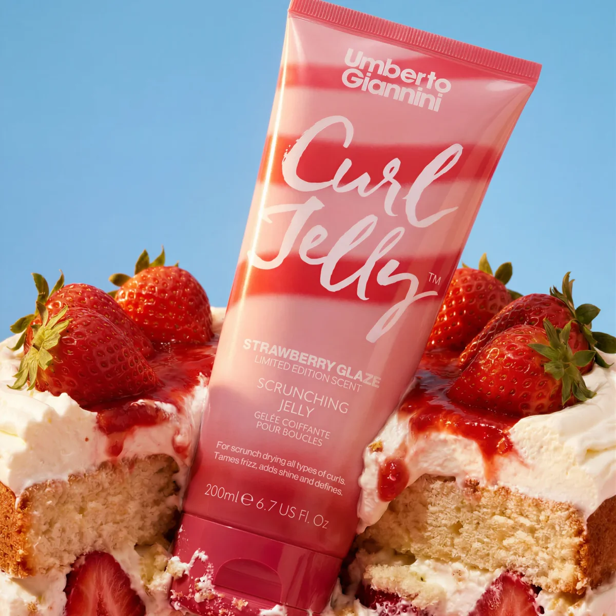 Curl Jelly Scrunching Jelly Strawberry Glaze by Umberto Giannini