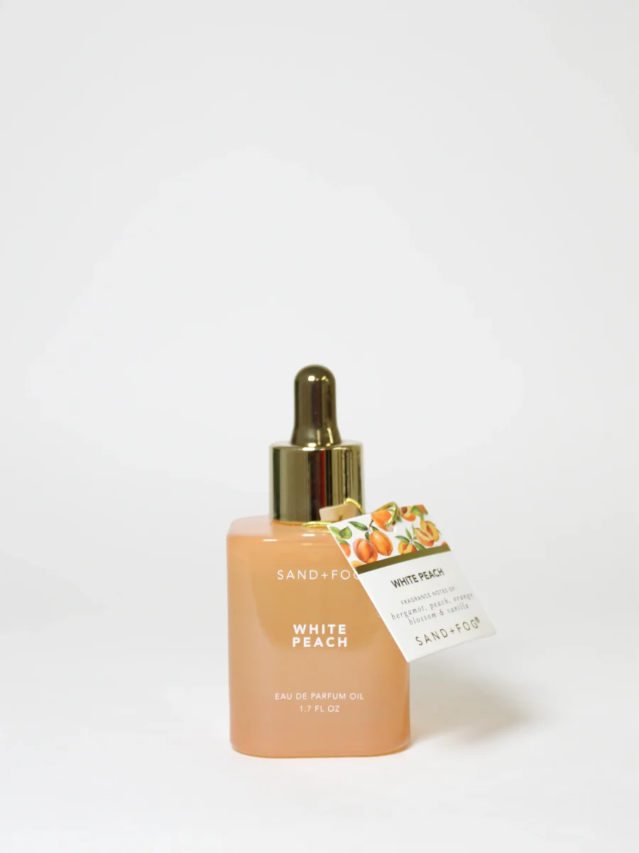 White Peach Perfume Oil by Sand + Fog