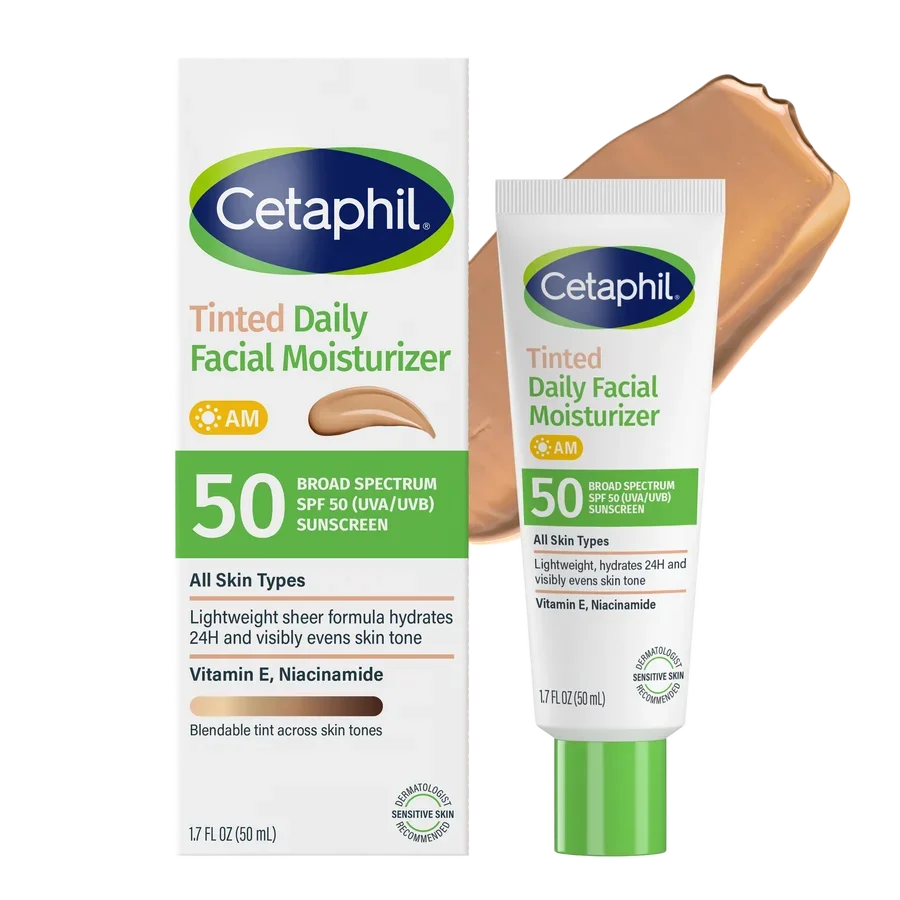 Tinted Daily Facial Moisturizer SPF 50 by Cetaphil