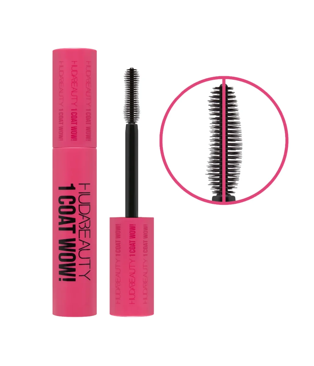 1 Coat Wow! Extra Volumizing and Lifting Mascara by Huda Beauty