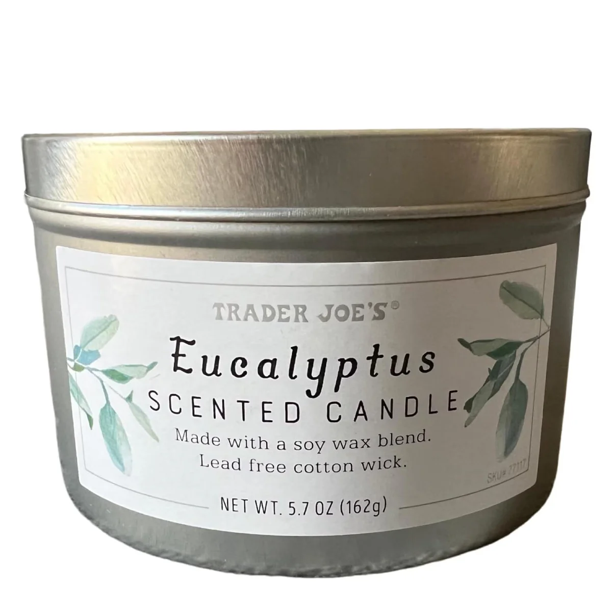 Eucalyptus Scented Candle by Trader Joe's