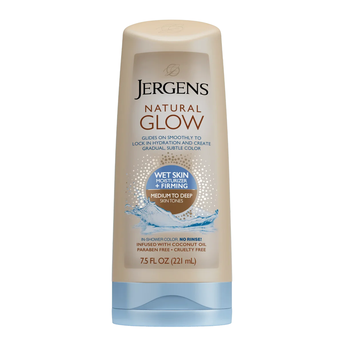 Natural Glow Wet Skin Firming Moisturizer by Jergens