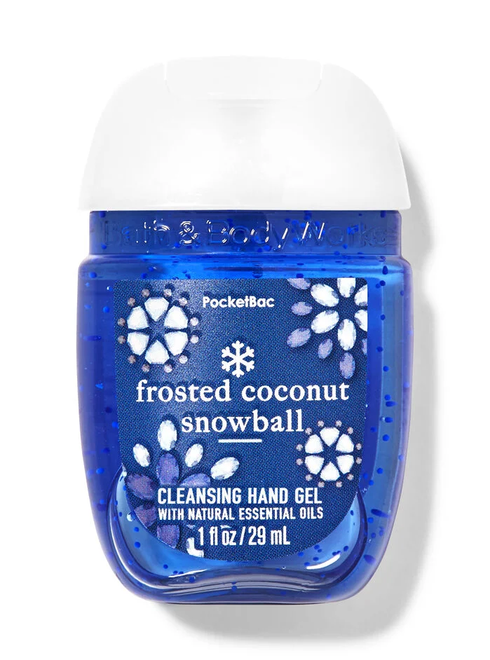 Frosted Coconut Snowball PocketBac Cleansing Hand Gel by Bath & Body Works