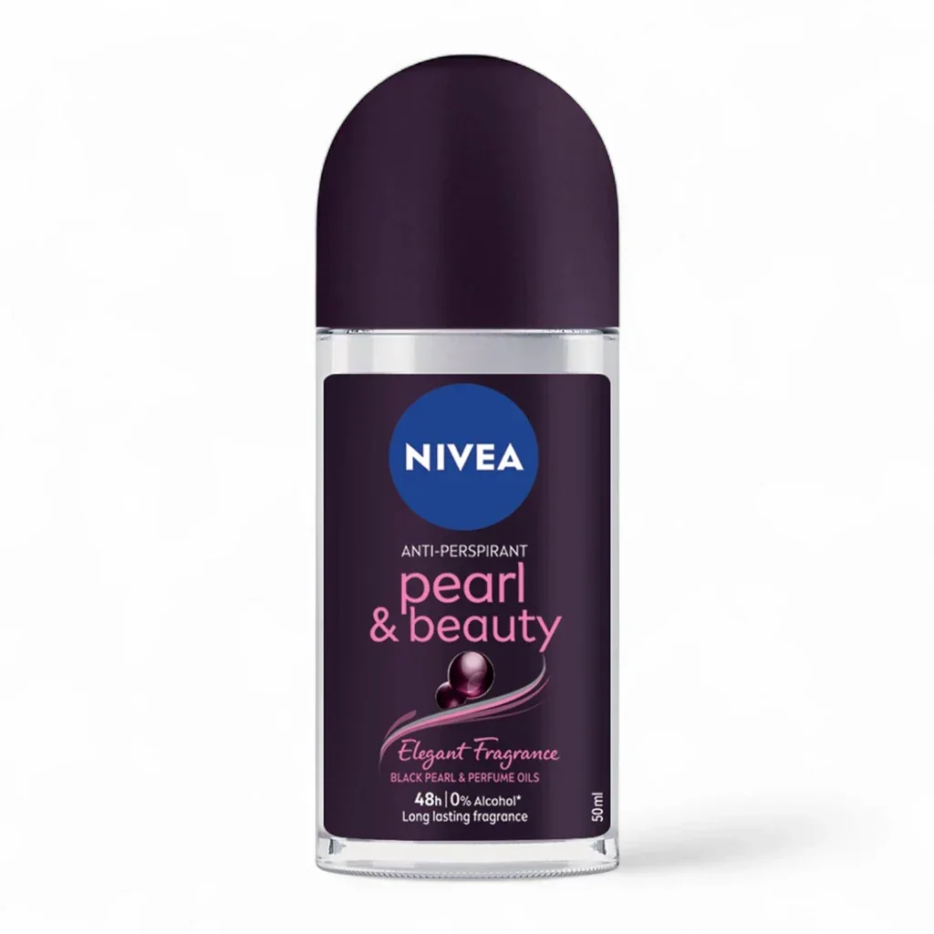 Pearl & Beauty Black Pearl Elegant Fragrance Antiperspirant Roller by Nivea