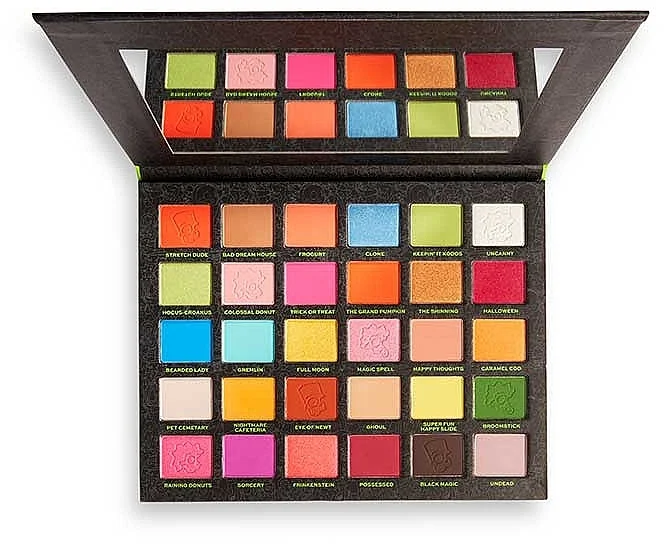 Makeup Revolution The Simpsons Treehouse of Horror Eyeshadow Palette Spooktacular by Revolution Beauty