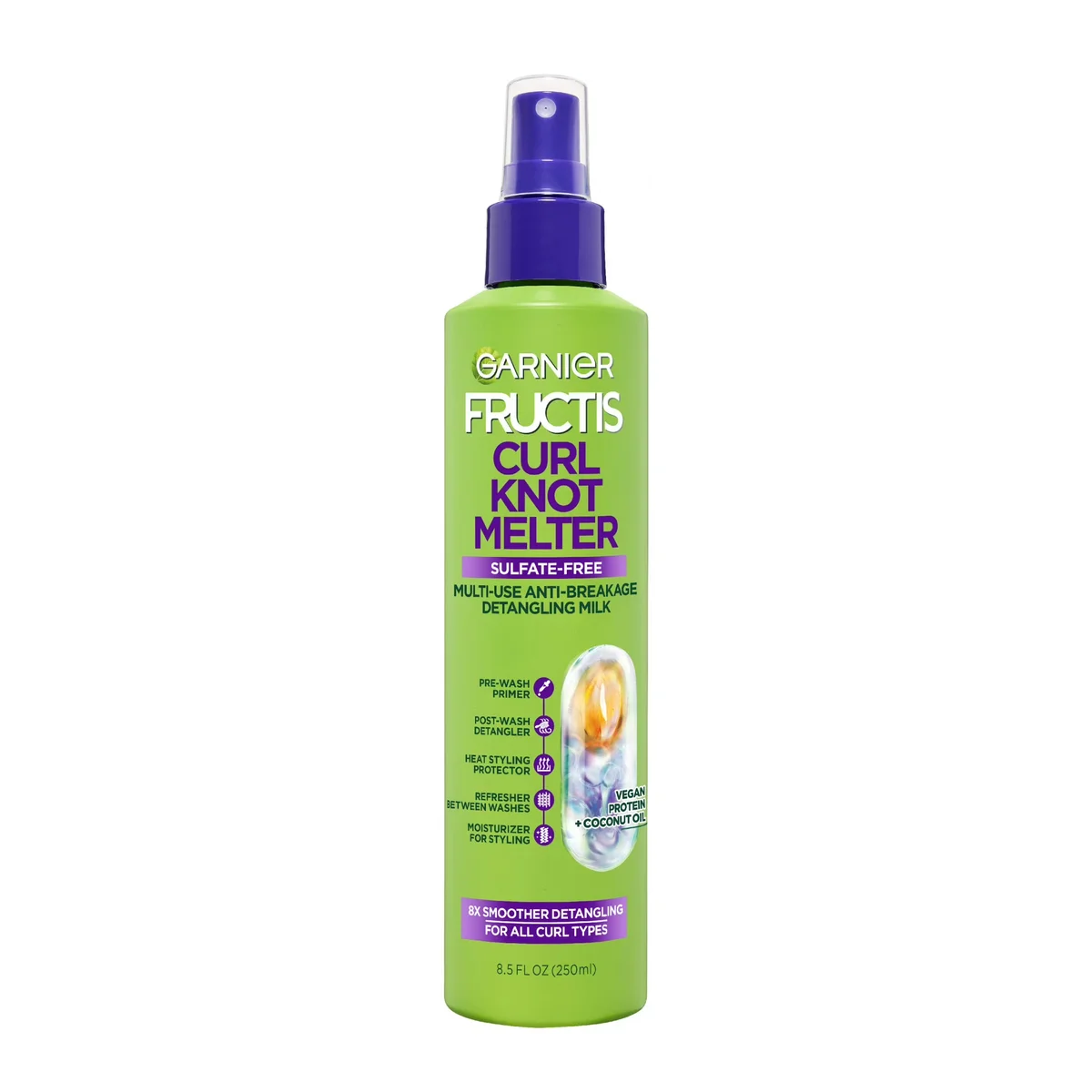 Fructis Curl Knot Melter Multi-Use Detangling Milk by Garnier