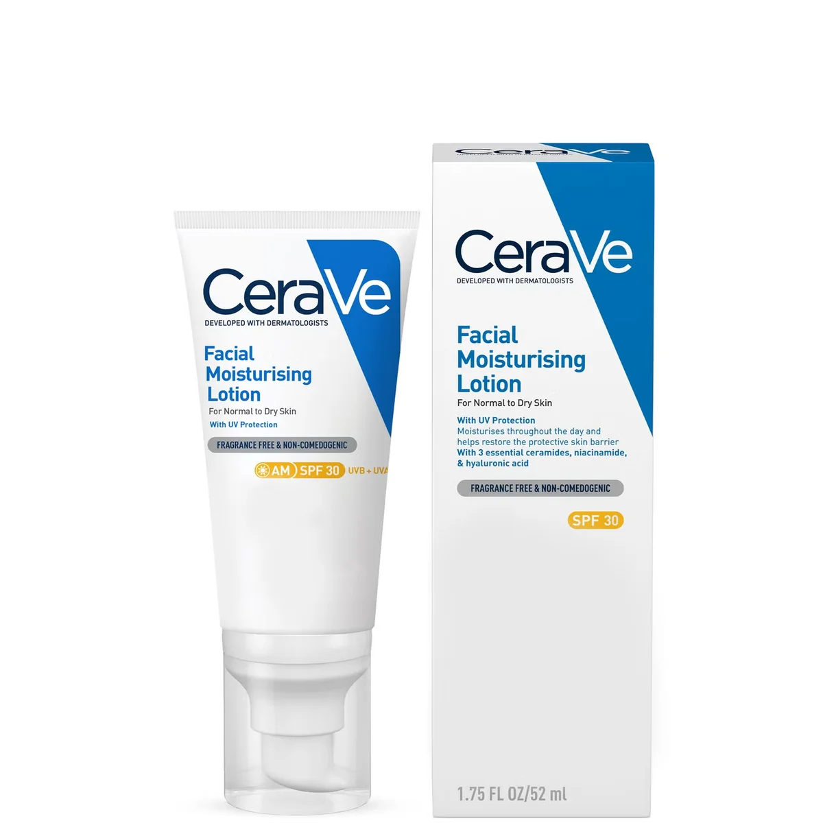 AM Facial Moisturizing Lotion SPF 30 for Normal to Dry Skin by CeraVe
