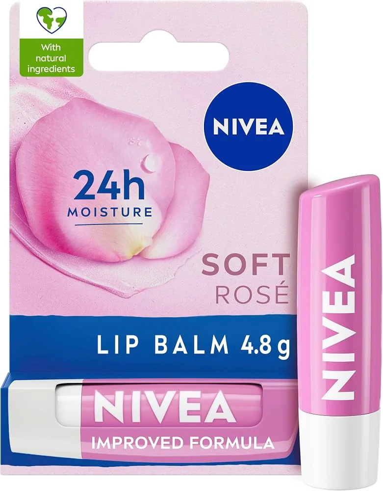 Soft Rosé Lip Balm by NIVEA