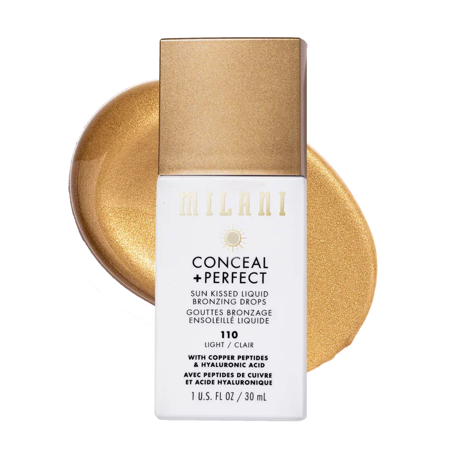 Conceal + Perfect Sun Kissed Liquid Bronzing Drops by Milani
