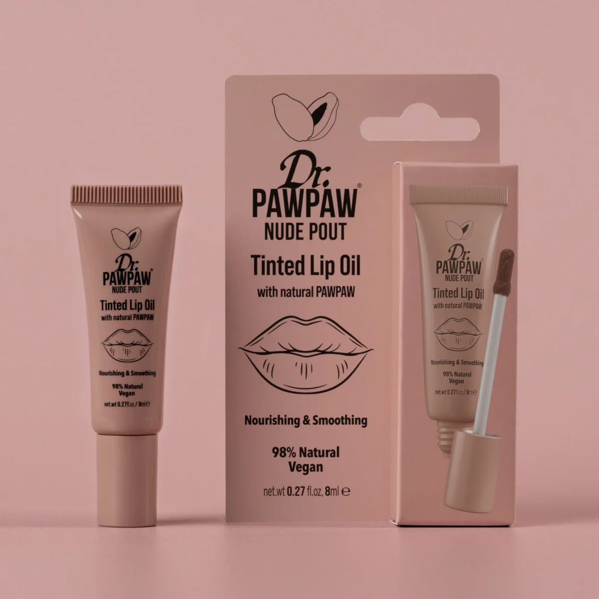 Nude Pout Tinted Lip Oil by Dr.PAWPAW