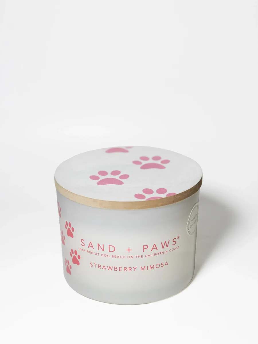 Strawberry Mimosa Candle by Sand + Fog