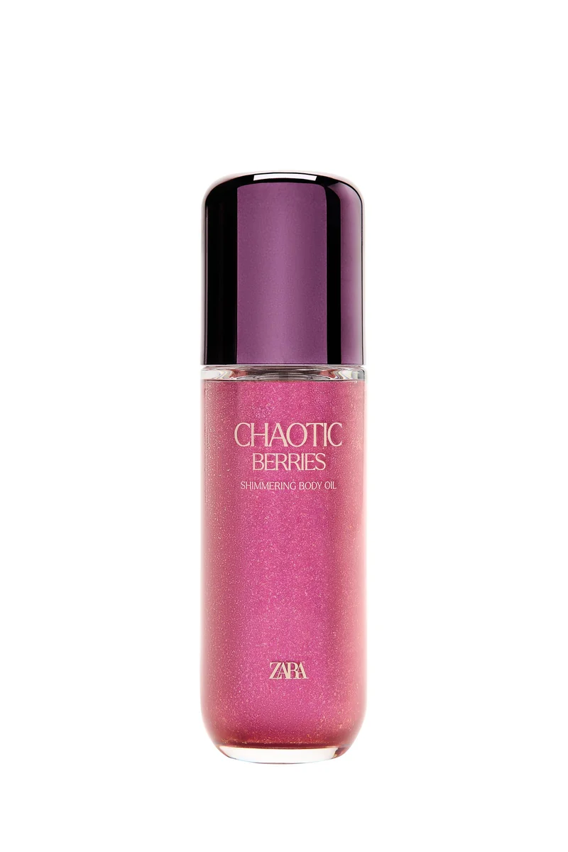 Chaotic Berries Shimmering Body Oil by Zara