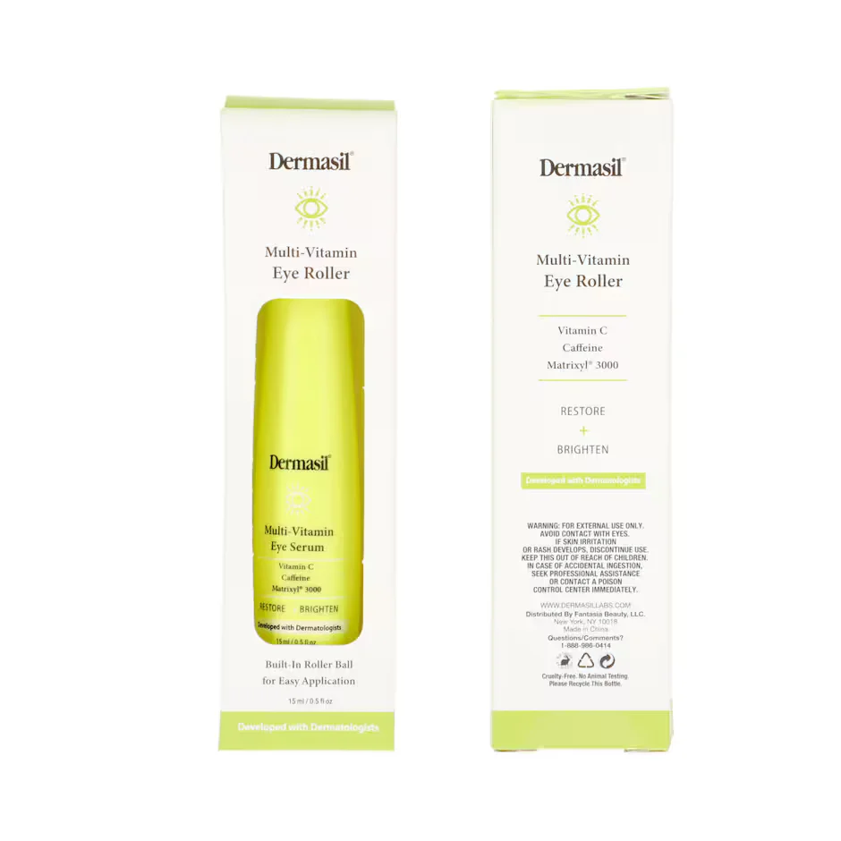 Multi-Vitamin Eye Roller by Dermasil